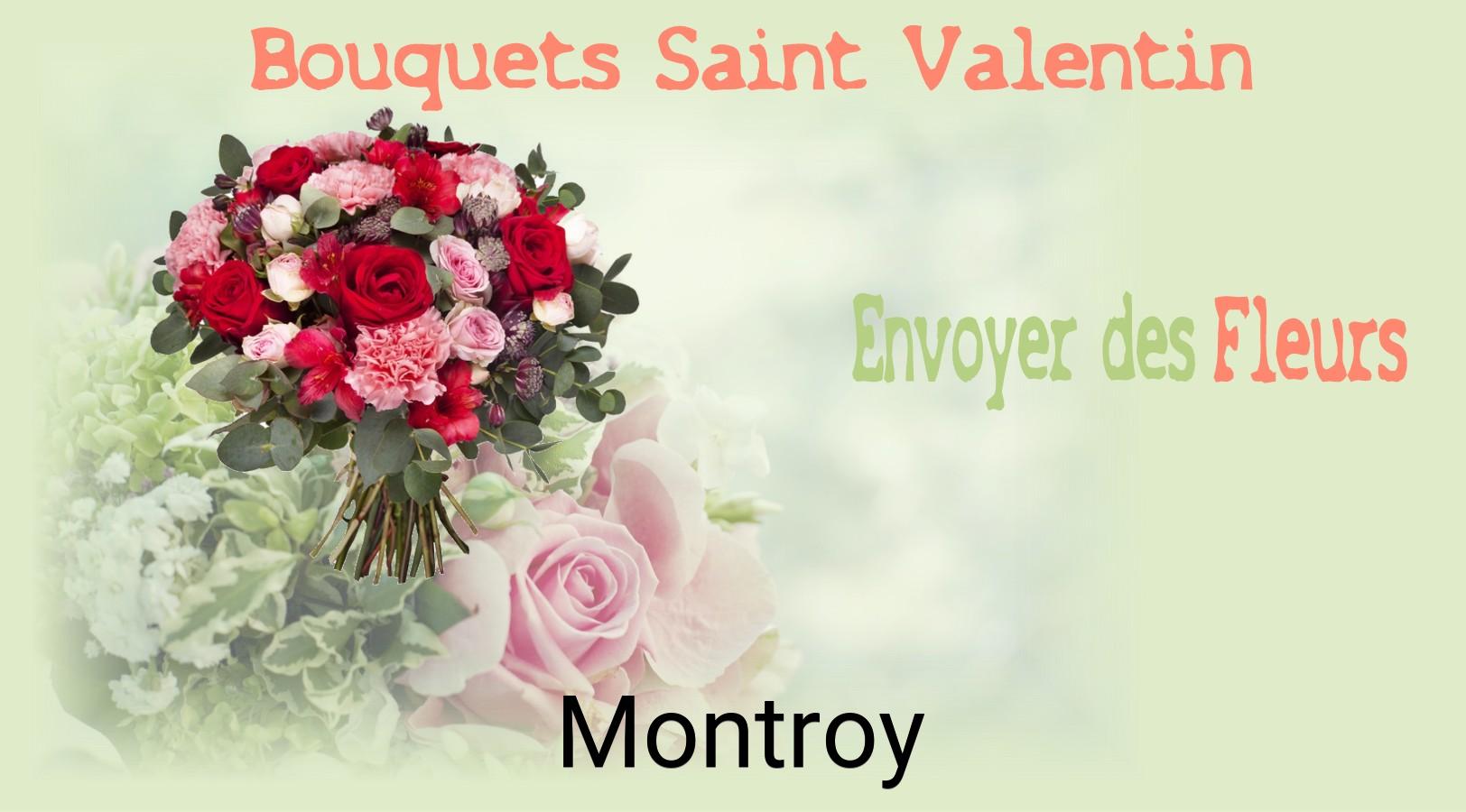 Roses de Saint-Valentin livrées à Montroy